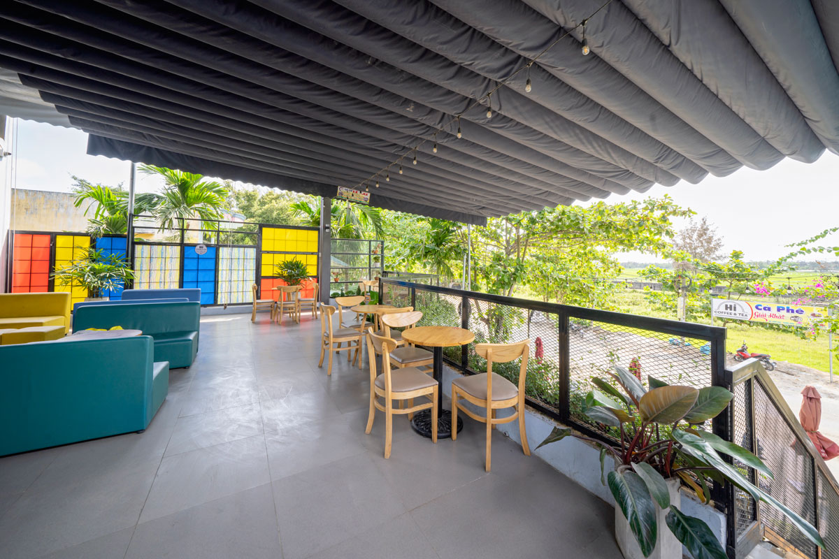 thiết kế quán cafe đẹp, thiết kế cafe hội an