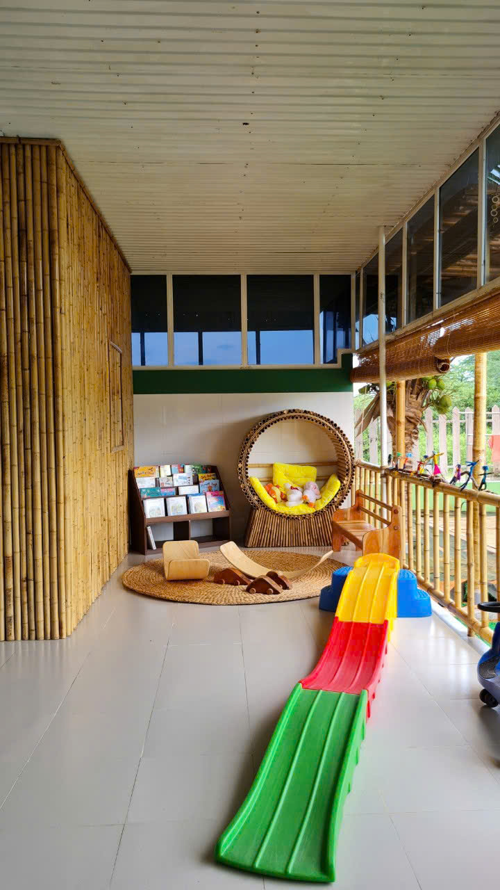 thiết kế trường mầm non, kiến trúc trường mầm non, kiến trúc thuận tự nhiên