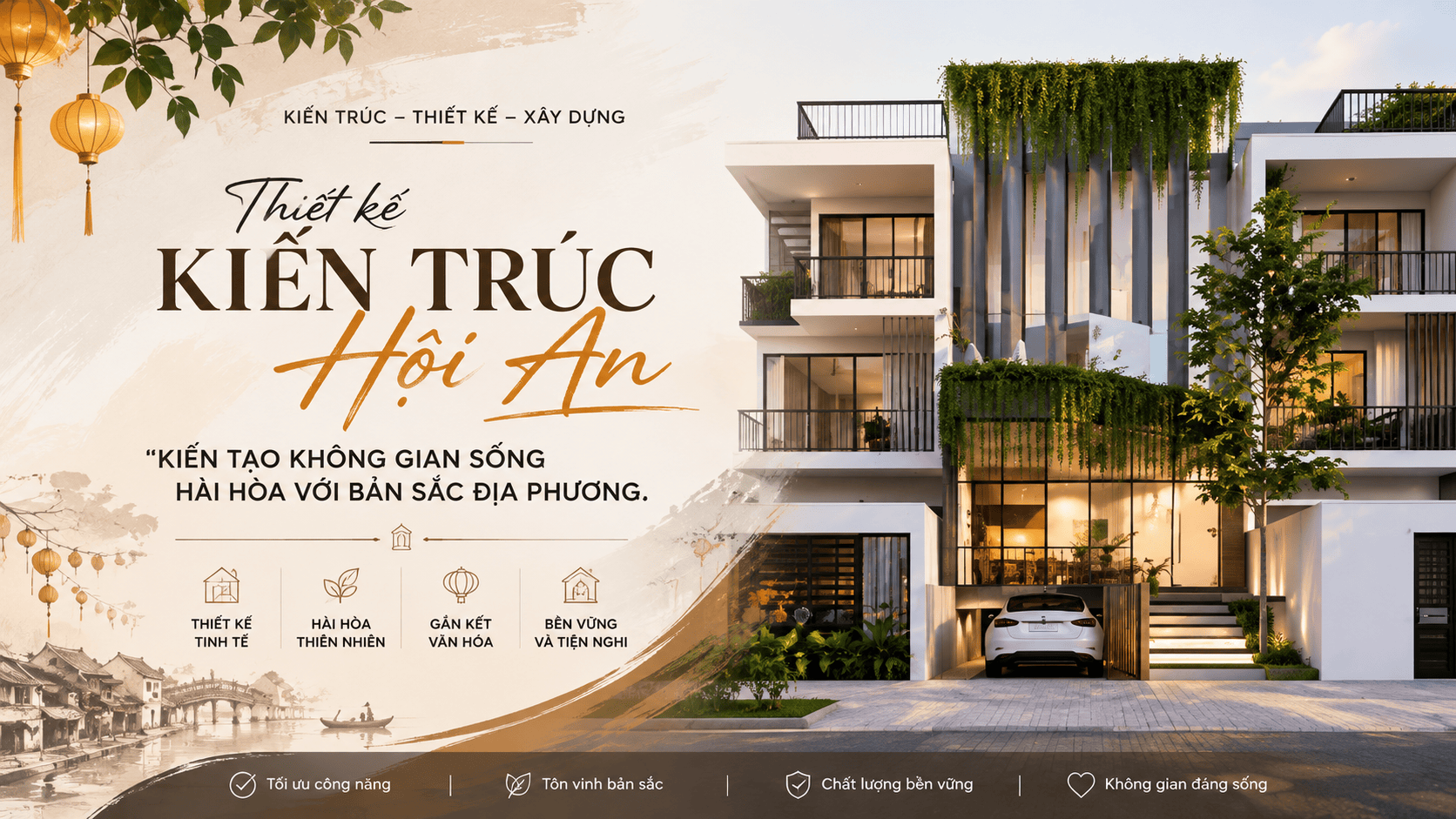 Thiết kế kiến trúc Hội An
