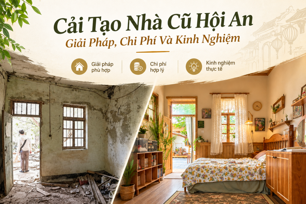 Cải Tạo Nhà Cũ Hội An