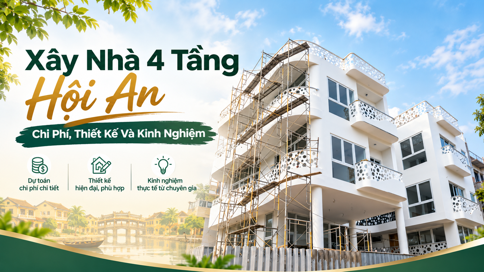 Xây Nhà 4 Tầng Hội An