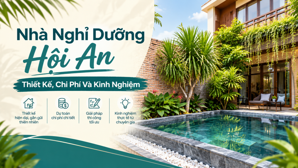 Nhà Nghỉ Dưỡng Hội An – Thiết Kế, Chi Phí Và Kinh Nghiệm 6 Nhà Nghỉ Dưỡng Hội An